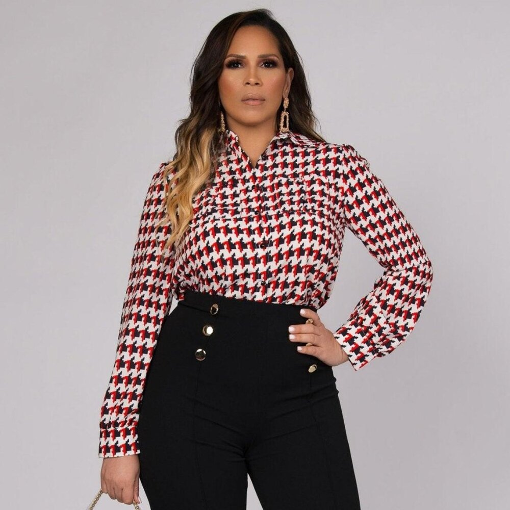 IRIS BUTTON DOWN LONG SLEEVES SHIRT
